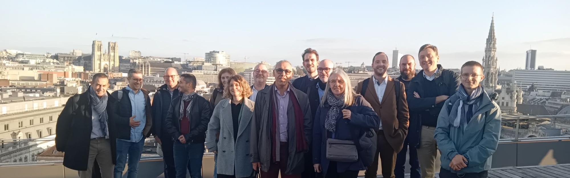 Lille Metropole’s digital development management team comes to Brussels !