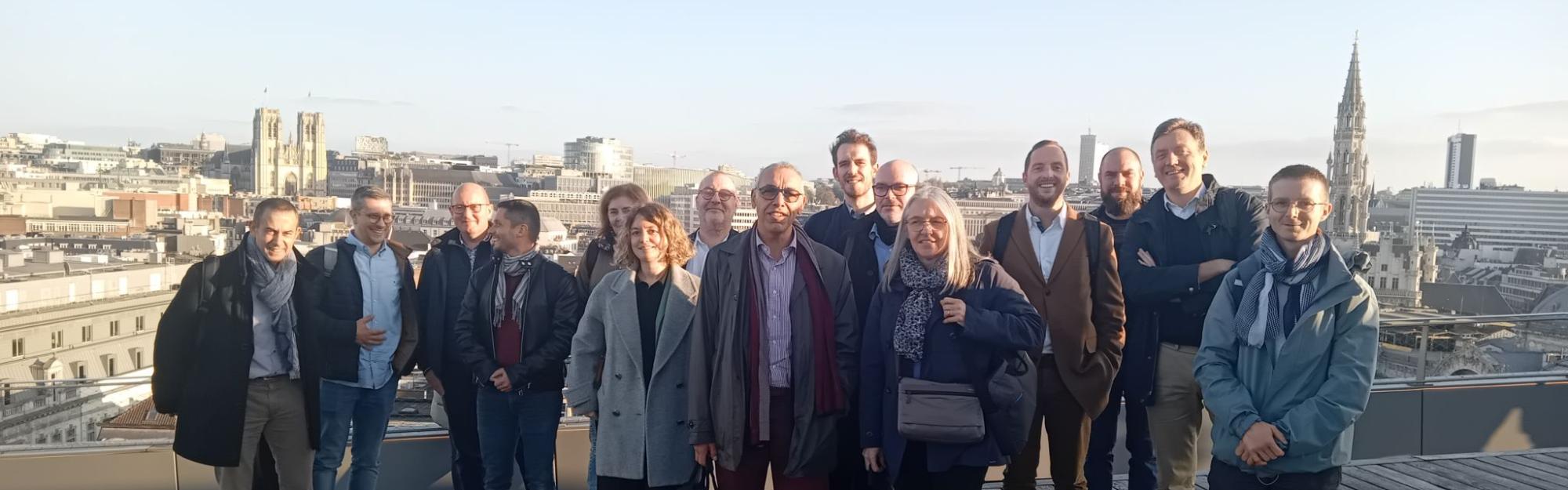 Lille Metropole’s digital development management team comes to Brussels !