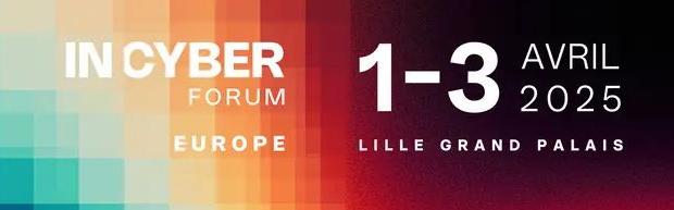 The yearly InCyber Forum returns to Lille Metropole for its 17th edition!