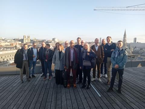 Lille Metropole’s digital development management team comes to Brussels ! 