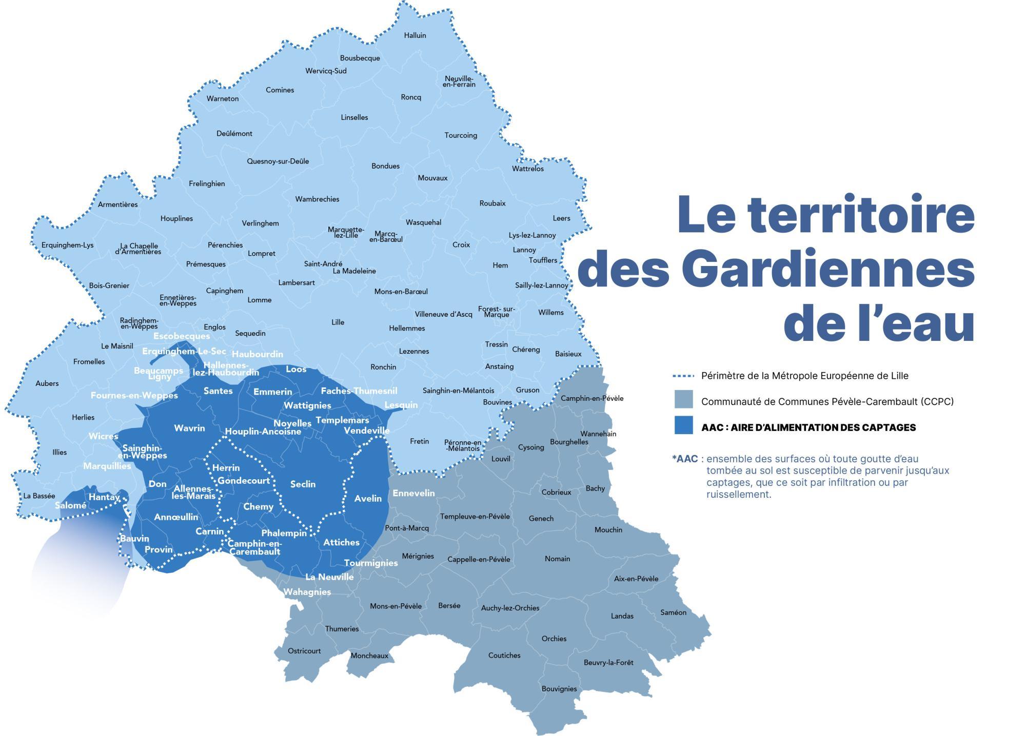 Carte gardiennes de l'eau